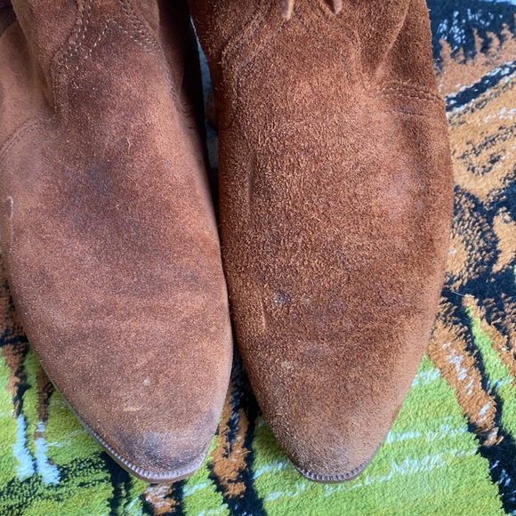 Genuine Leather Fringe Boots by Leather Craft - Picture 3 of 10